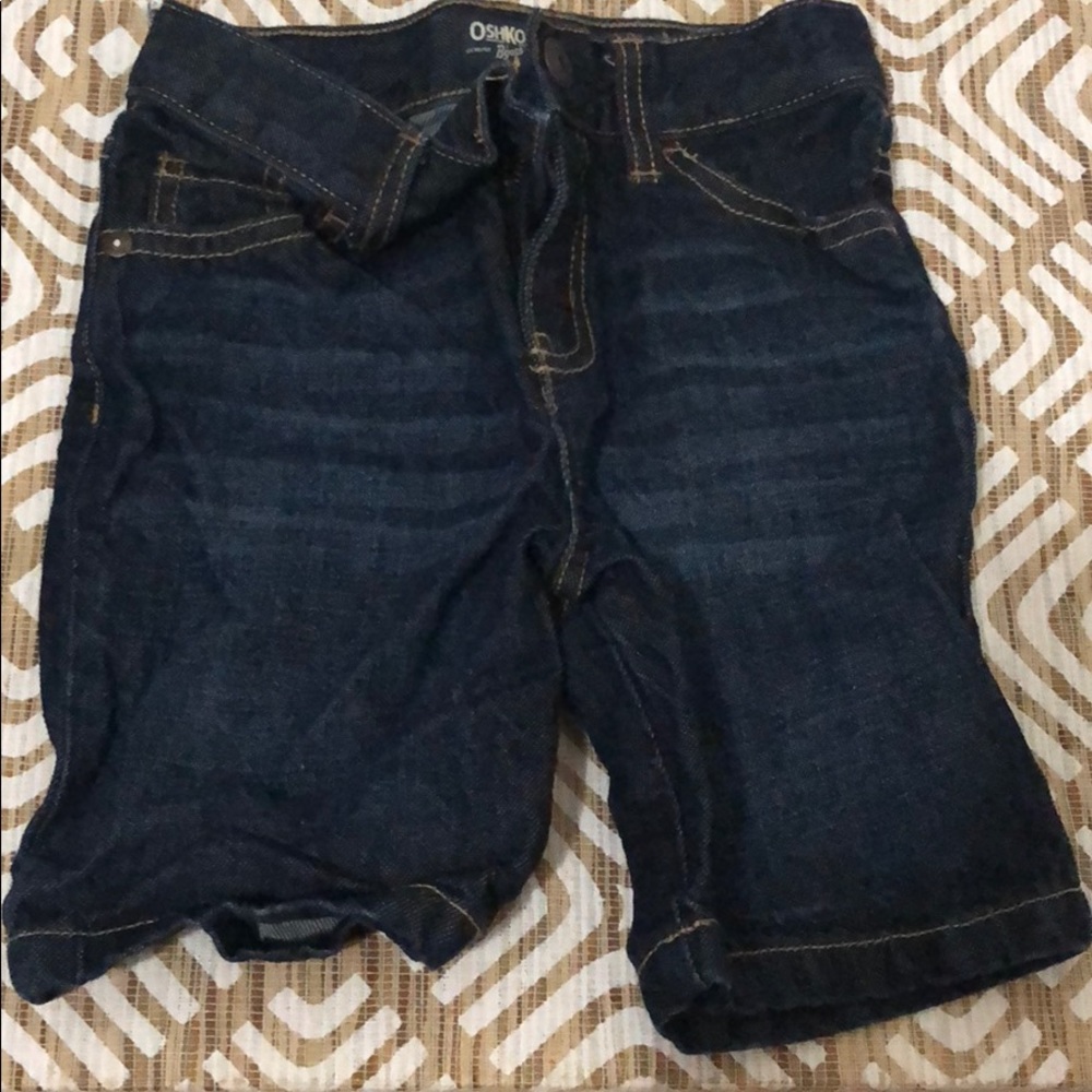 Oshkosh Straight Jean Shorts 4t